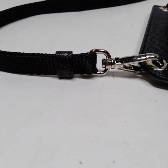 Authentic Prada Frankenstein Sacoche Black Leather Crossbody mon585-111025 - Picture 8 of 16